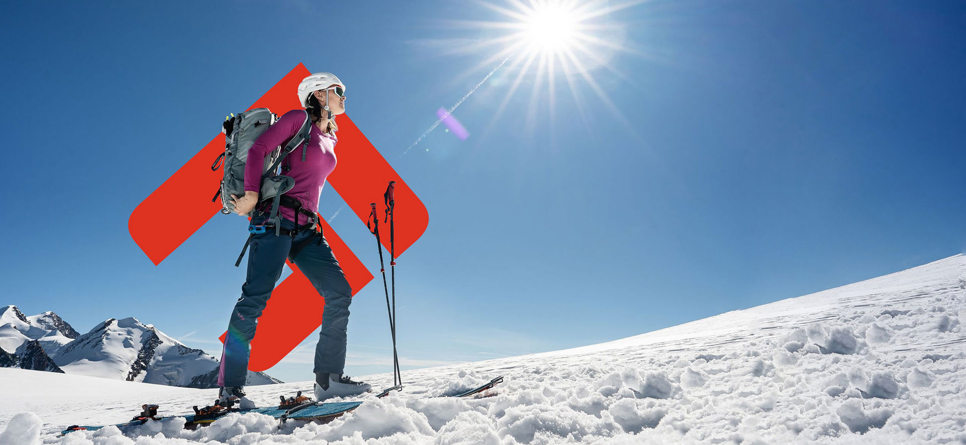 <strong>DIRECT ALPINE</strong> ist ein direkter Weg nach oben, ein direkter Weg zum Ziel, zum Zweck, zur Vollkommenheit, ohne Umwege, Umwege und Kompromisse. 