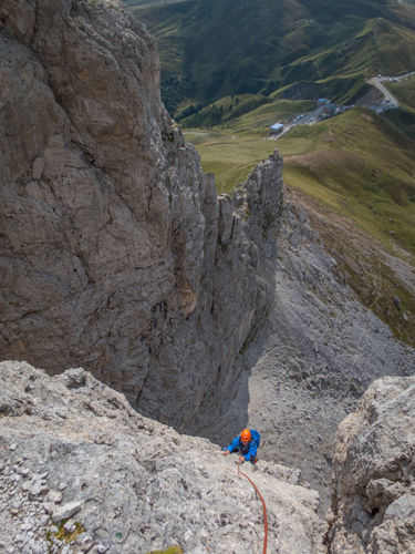 Kletterurlaub in den Dolomiten