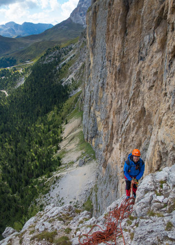 Kletterurlaub in den Dolomiten