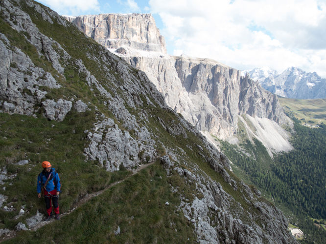 Kletterurlaub in den Dolomiten