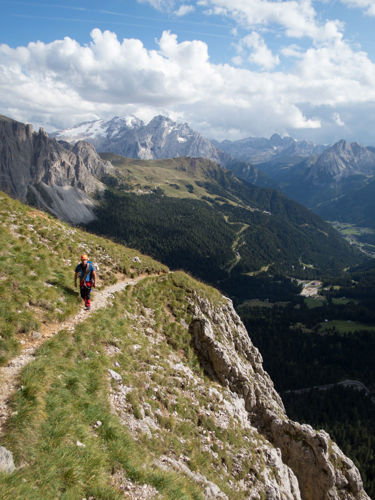 Kletterurlaub in den Dolomiten