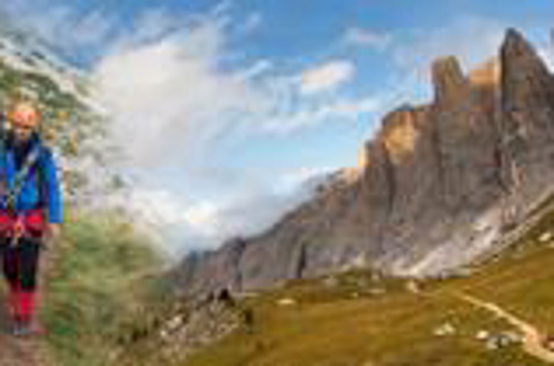 Kletterurlaub in den Dolomiten