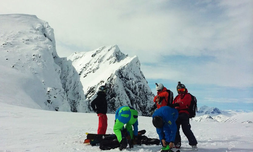 Heliskiing - SCHWEDEN