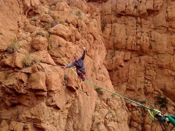 KLETTERN UND SLACKLINE IN MAROKKO