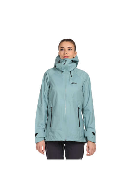 Fotogalerie Damen Outdoor-Hardshelljacke TALUNG LADY emerald/caramel