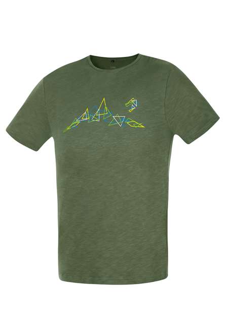 Fotogalerie Herren-Baumwollshirt BOSCO khaki (Triangles)