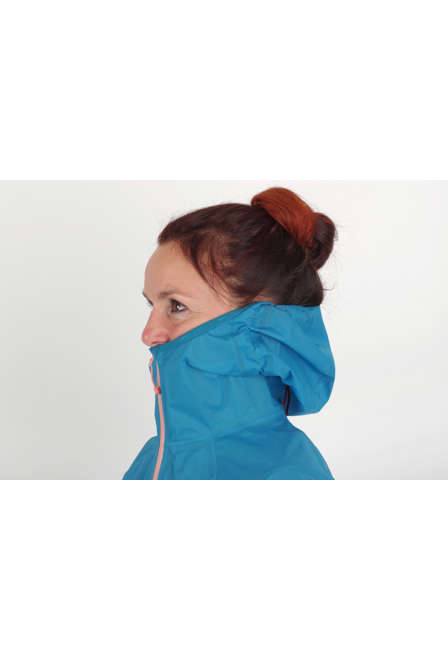 Fotogalerie Wasserdichte und ultraleichte Damen-Hardshelljacke CYCLONE LADY CYCLONE ocean/coral