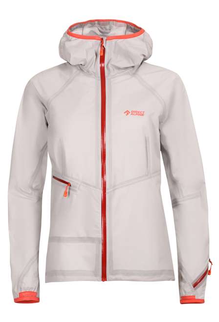 Fotogalerie Wasserdichte und ultraleichte Damen-Hardshelljacke CYCLONE LADY CYCLONE grey/palisander