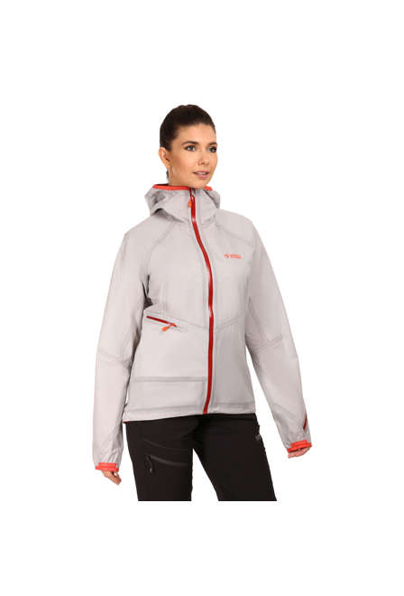 Fotogalerie Wasserdichte und ultraleichte Damen-Hardshelljacke CYCLONE LADY CYCLONE grey/palisander