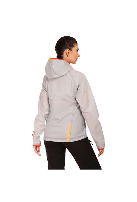 Fotogalerie Wasserdichte und ultraleichte Damen-Hardshelljacke CYCLONE LADY CYCLONE grey/palisander