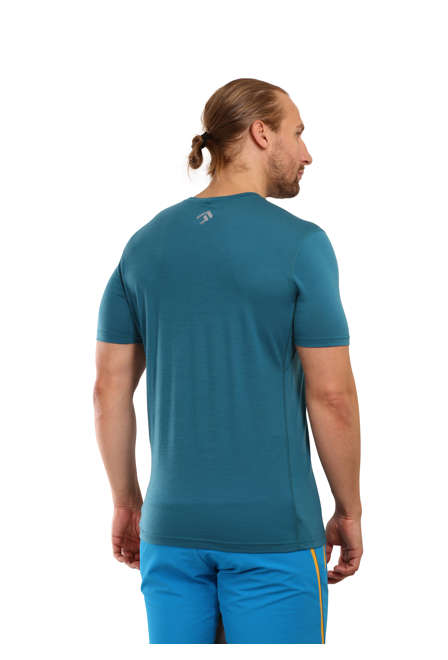 Fotogalerie Herrenshirt aus Merino FURRY emerald (Glacial lake)