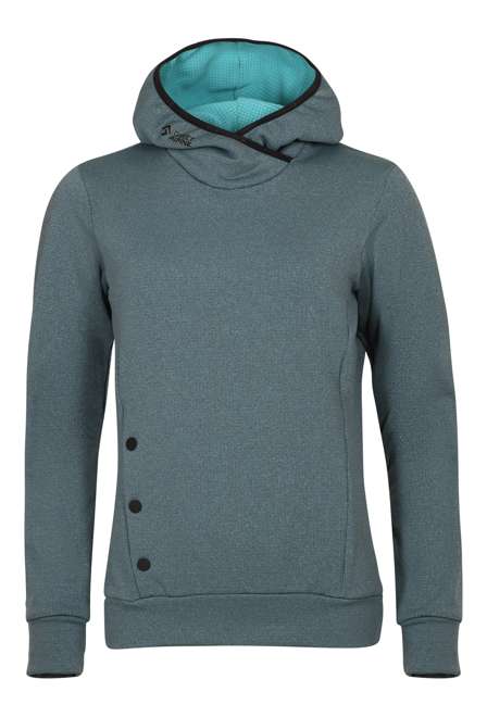 Fotogalerie Damen-Outdoorsweatshirt HOODIE TECH LADY arctic