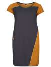 Fotogalerie Damen Kleid FLOWY LADY anthracite/caramel