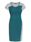 Fotogalerie Damen Kleid FLOWY LADY emerald/grey