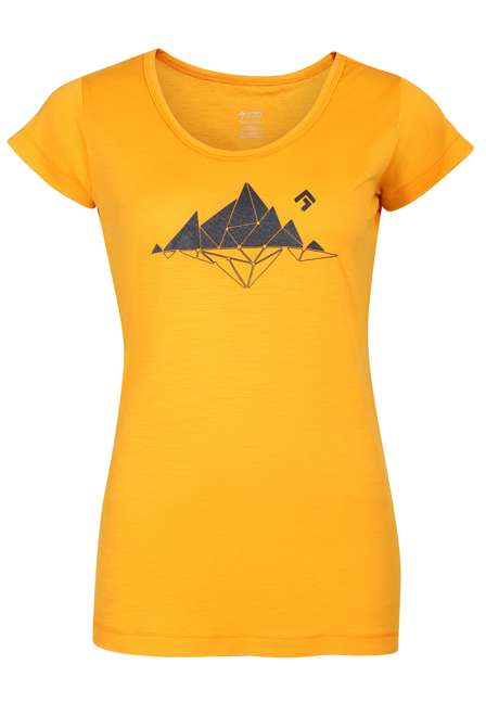 Fotogalerie Damen-Funktionsshirt aus Merino FURRY LADY mango (Glacial lake)