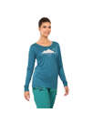 Fotogalerie Damen-Merinoshirt  FURRY LONG LADY emerald (Glacial lake)