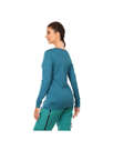 Fotogalerie Damen-Merinoshirt  FURRY LONG LADY emerald (Glacial lake)