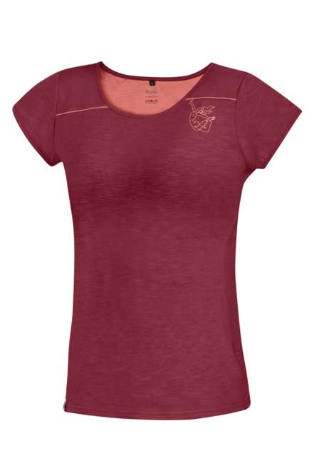 Fotogalerie Damen-T-shirt YOGA FREE LADY palisander