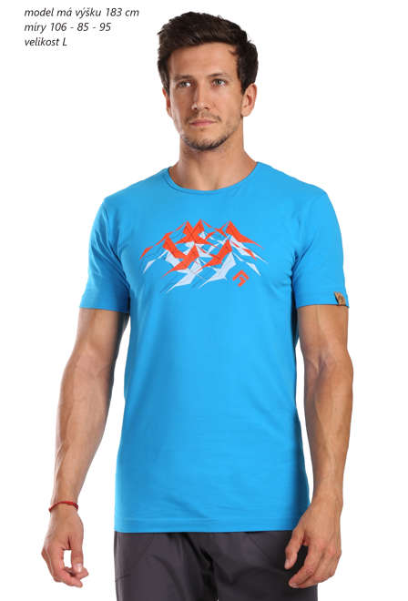 Fotogalerie Herren-Baumwollshirt FLASH ocean (Mountains)