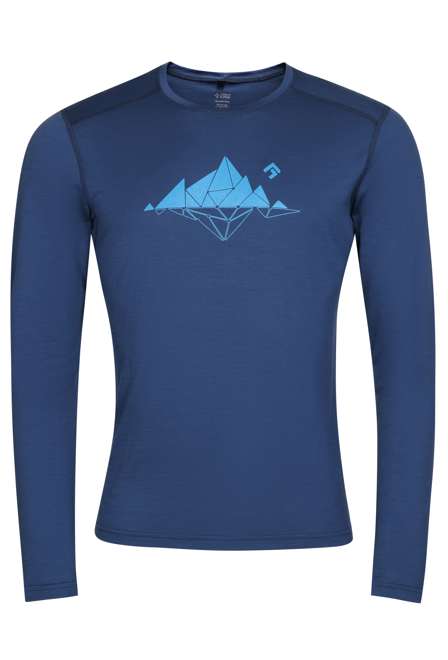 Fotogalerie Herrenshirt aus Merino FURRY navy (Alps)