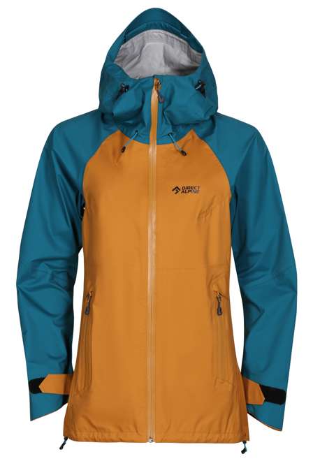 Fotogalerie Damen Outdoor-Hardshelljacke TALUNG LADY emerald/caramel