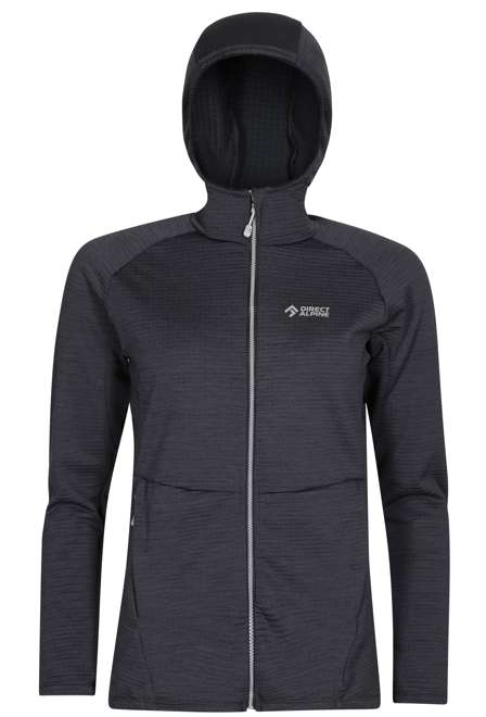 Fotogalerie Damen-Fleece-Sweatshirt SELLA HOOD LADY  anthracite