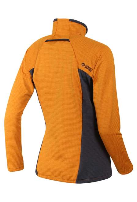 Fotogalerie Damen-Fleece-Sweatshirt SELLA LADY ochre/anthracite