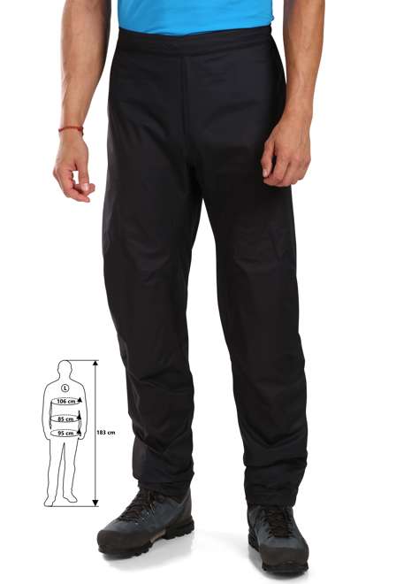 Fotogalerie Wasserdichte Herren-Outdoorhose  CYCLONE PANTS  black