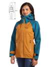 Fotogalerie Damen Outdoor-Hardshelljacke TALUNG LADY emerald/caramel