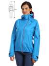 Fotogalerie Damen-Hardshelljacke GUIDE LADY ocean/orchid