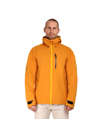 Fotogalerie Herren wasserdichte Hardshelljacke COMET ochre