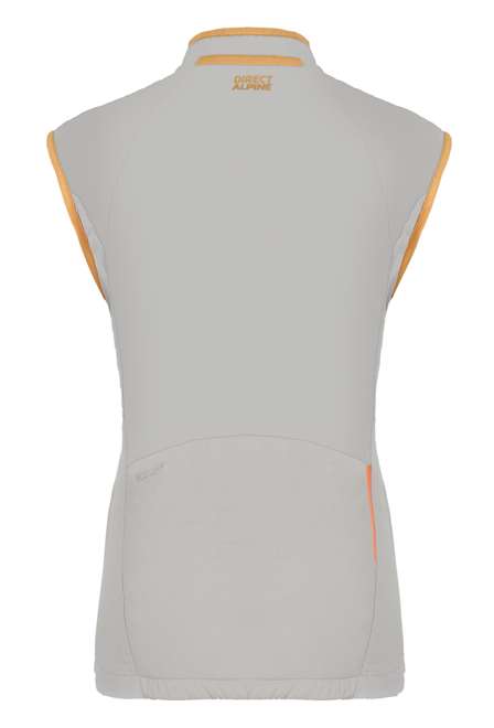 Fotogalerie Damen-Outdoorweste BORA VEST LADY grey/mango