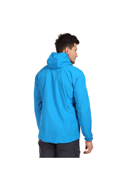 Fotogalerie Herren-Outdoorjacke DRU LIGHT grey/mango