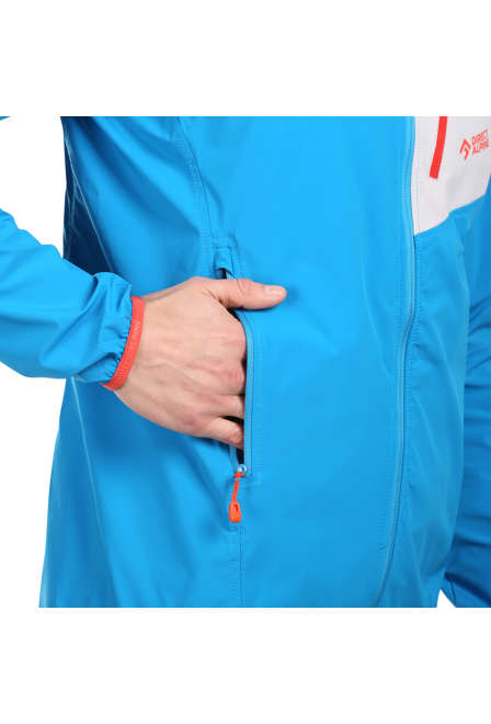 Fotogalerie Herren-Outdoorjacke DRU LIGHT mango/ocean